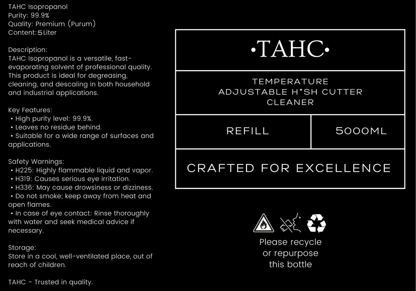 TAHC Cleaner (5000ml)